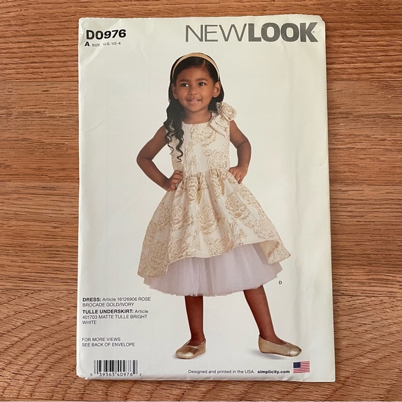 Other - 🔴 Girls Dress Sewing Pattern